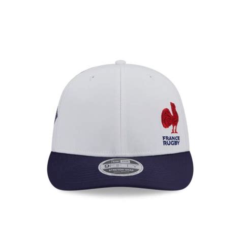 casquette 9fifty|Casquette adulte 9Fifty Snapback France Rugby Heritage NOIR.